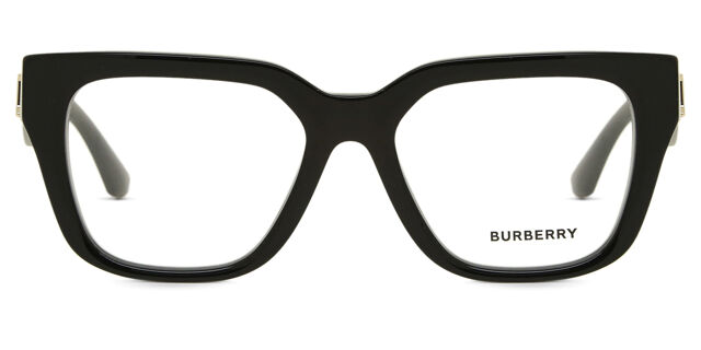 Burberry BE2403 3001 Square Black Eyeglasses | SmartBuyGlasses US