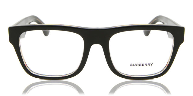 Burberry BE2411 4121 Square Black On Vintage Checkered  display picture 2