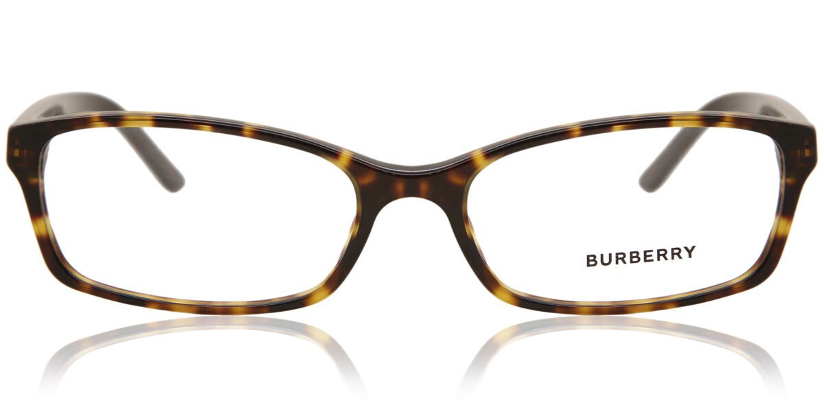 Burberry眼鏡 Burberry BE2073 3002 Rectangle Dark Tortoise Eyeglasses