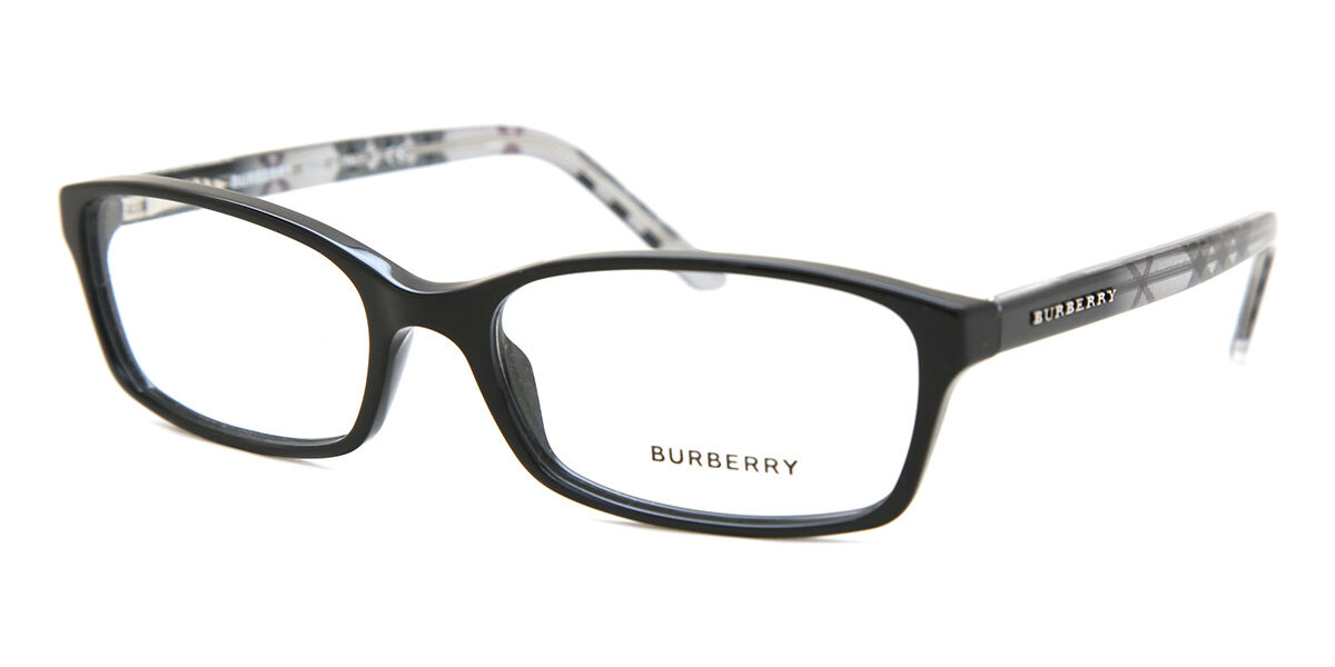 Burberry BE2073 3164 Rectangle Black Eyeglasses | SmartBuyGlasses US
