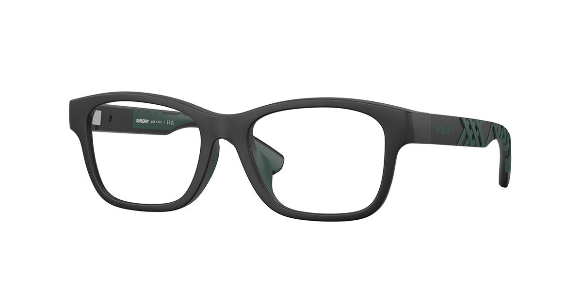Burberry BE2449D Asian Fit 4206 Square Black Eyeglasses