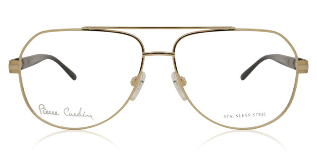 Pierre Cardin P.C. 6844 J5G Pilot Gold Eyeglasses  display picture 3