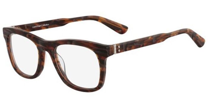 Calvin Klein CK8038 223 Square Brown Eyeglasses  display picture 1