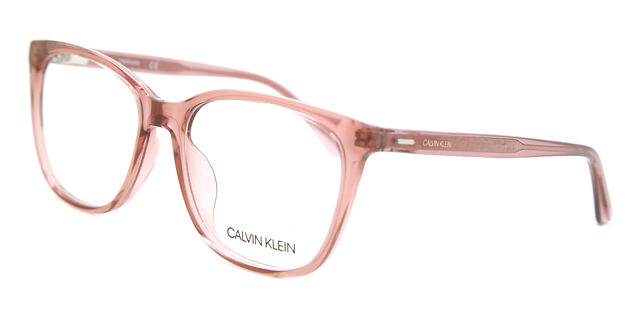 Calvin Klein Peach/Pink Transparent Frames PLEASE READ DESCRIPTION Calvin Klein CK22505 601 Oval Transparent Pink Eyeglasses  main image 4