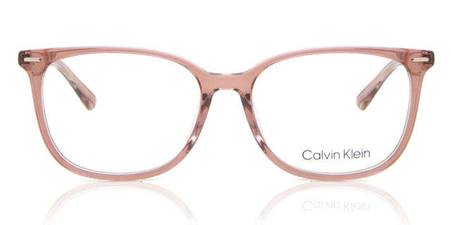 Calvin Klein CK22505 601 Oval Transparent Pink Eyeglasses 