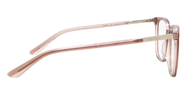 Calvin Klein Peach/Pink Transparent Frames PLEASE READ DESCRIPTION Calvin Klein CK22505 601 Oval Transparent Pink Eyeglasses  main image 3
