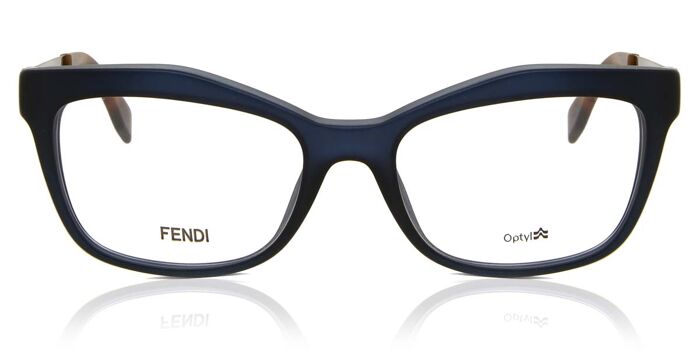 Fendi 878 705 D Rectangle Brown Eyeglasses | SmartBuyGlasses US display picture 3