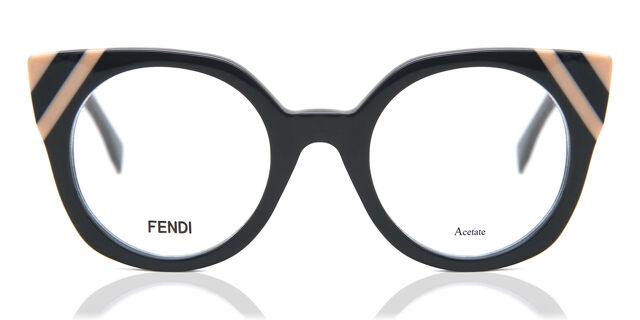 Fendi Sunglasses Wave‎ Frames Fendi White/Red Metal Round Frame Waves Sunglasses FF0248/S  main image 2