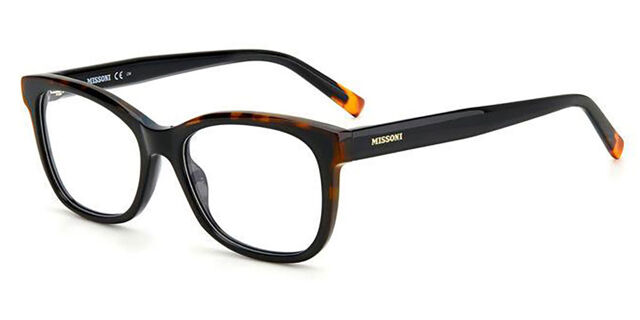 Missoni MIS 0090 WR7 Square Black Tortoise Eyeglasses  display picture 1