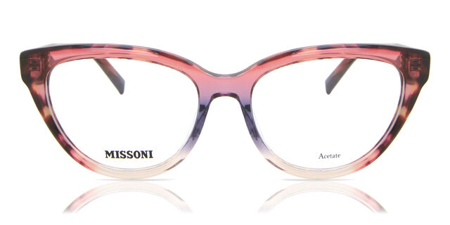 Missoni MIS 0091 0AE Cat Eye Transparent Pink Tortoise 