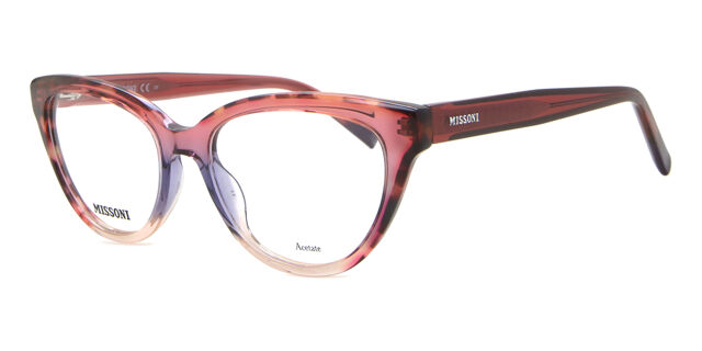Missoni MIS 0091 0AE Cat Eye Transparent Pink Tortoise  display picture 2