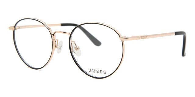 Guess GU2725 005 Oval Black Eyeglasses | SmartBuyGlasses US display picture 1
