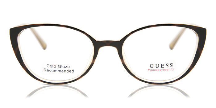 Guess GU2614 091 Oval Blue Eyeglasses | SmartBuyGlasses US display picture 2