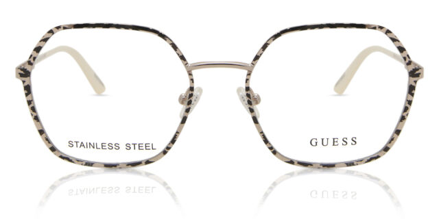 NWT Guess GU2912-53020 Havana Other 53mm Eyeglasses GUESS GU2912 Pink Gold 029 Metal Optical Eyeglasses Frame 53  main image 2