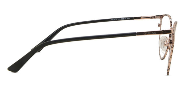 Guess GU2913 028 Cat Eye Shiny Rose Gold Eyeglasses  display picture 1
