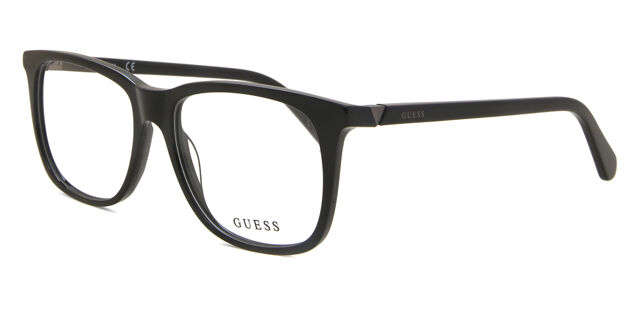Guess GU5223 001 Rectangle Black Eyeglasses | SmartBuyGlasses US display picture 1