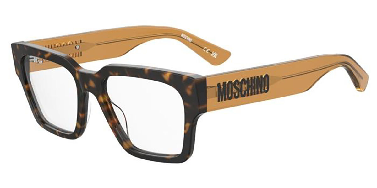 Moschino MOS637 003 Square Matte Black Eyeglasses | SmartBuyGlasses US