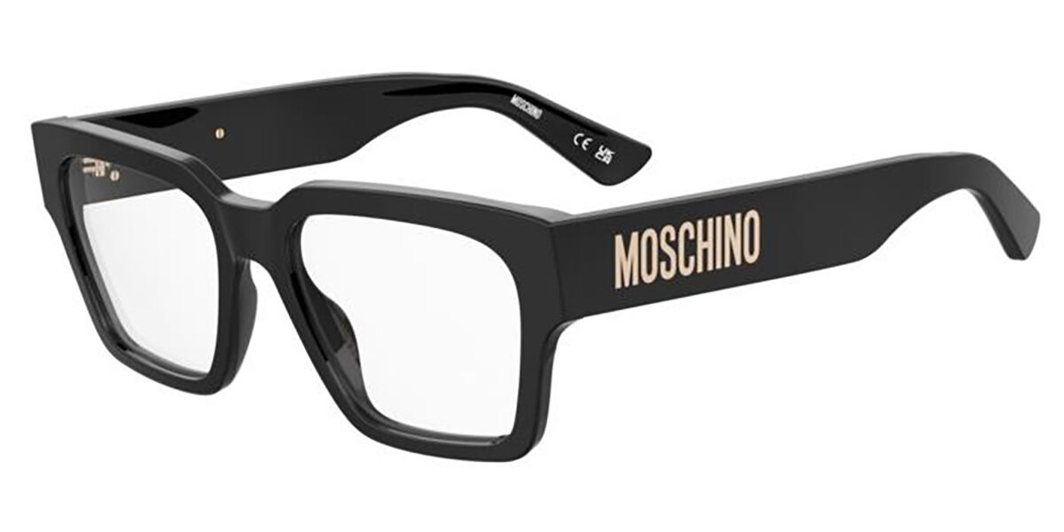 Moschino MOS637 003 Square Matte Black Eyeglasses | SmartBuyGlasses US