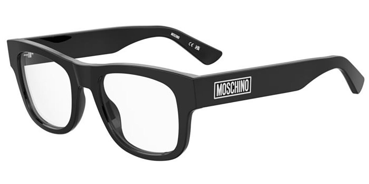 Moschino MOS637 003 Square Matte Black Eyeglasses | SmartBuyGlasses US