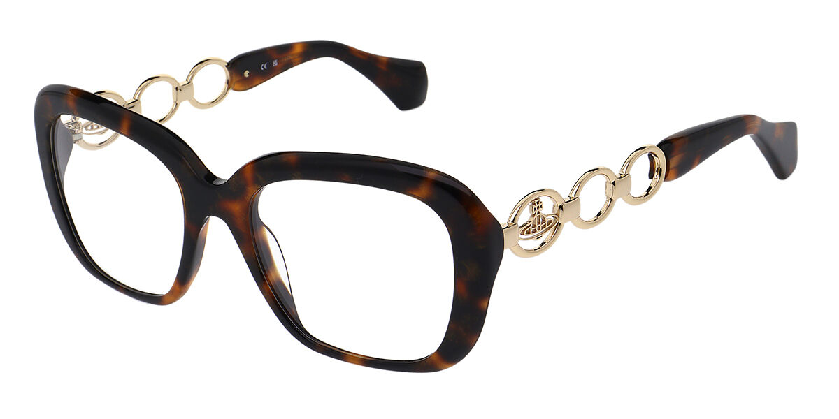 Vivienne Westwood VW1048 001 Square Shiny Black Eyeglasses