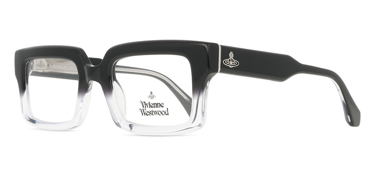 Vivienne Westwood アクリル ディスプレイ オブジェ 非売品 Vivienne Westwood VW1063 002 Rectangle Faded Black Clear