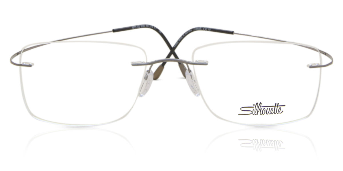Silhouette 5515/CX 6560 Rectangle Grey Eyeglasses | SmartBuyGlasses US