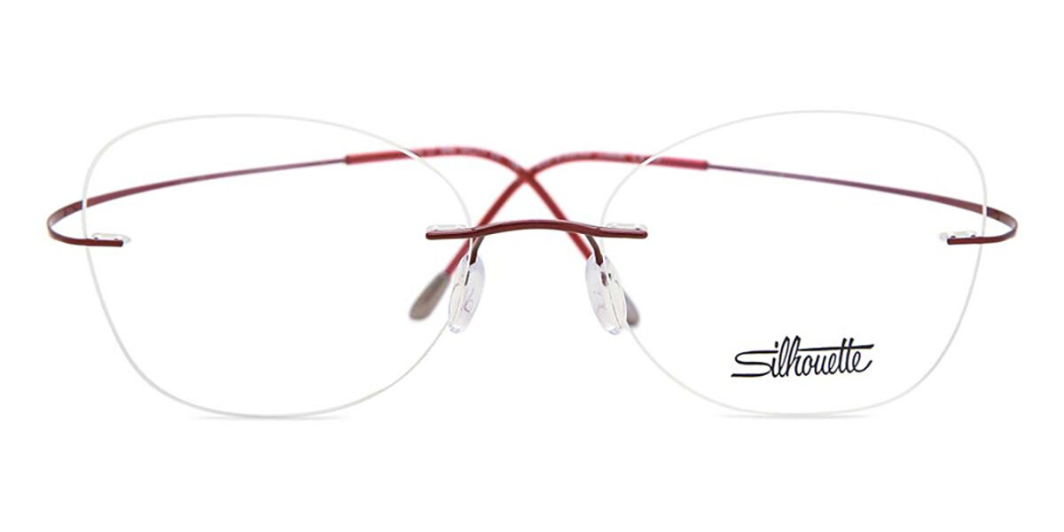 Silhouette 5515/CX 3040 Burgundy Eyeglasses | SmartBuyGlasses US