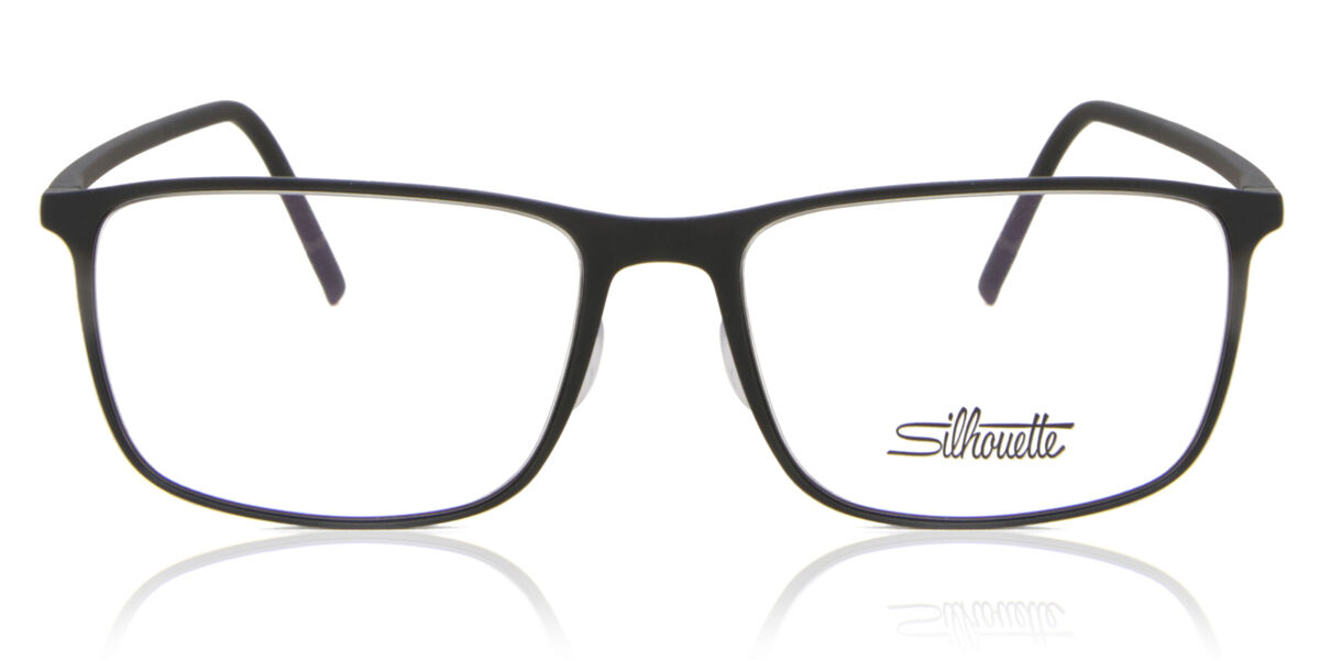 Silhouette 2955/75 9060 Rectangle Black Eyeglasses