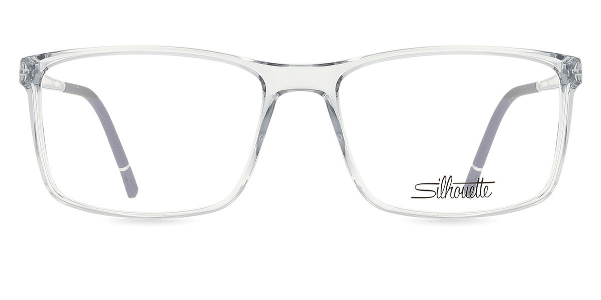 Silhouette Clear Sky Fullrim 2972/75 6510 Rectangle Transparent