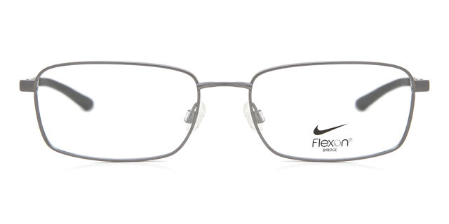 Nike 4283 071 Rectangle Grey Eyeglasses | SmartBuyGlasses US display picture 2