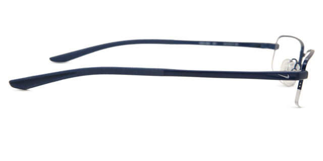 Nike w/ Flexon Bridge 4292 401 Eyeglasses 51-19-140 Satin Navy Bue FRAMES ONLY Nike NIKE 4292 Eyeglasses | FREE Shipping - Go-Optic.com  main image 3
