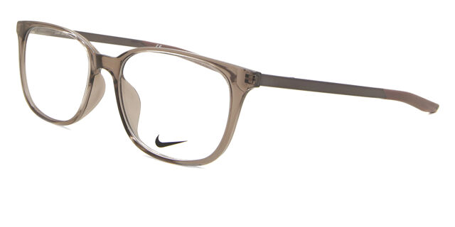 Nike EYEGLASSES NK7283-202-52 New with case Nike 7283 202 Square Transparent Baroque Brown Eyeglasses  main image 3