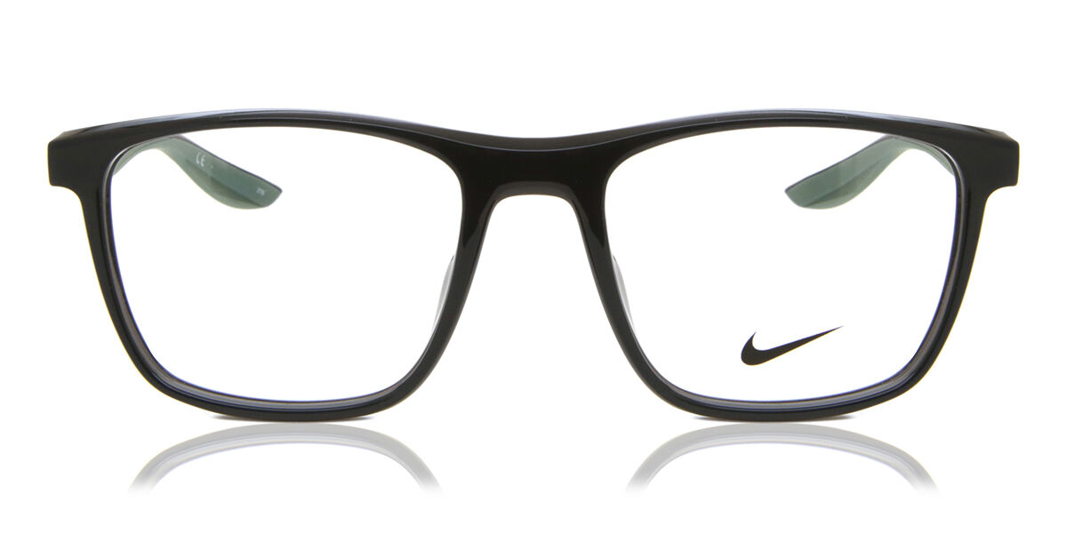 Nike 7038 033 Square Transparent Anthracite Grey Eyeglasses