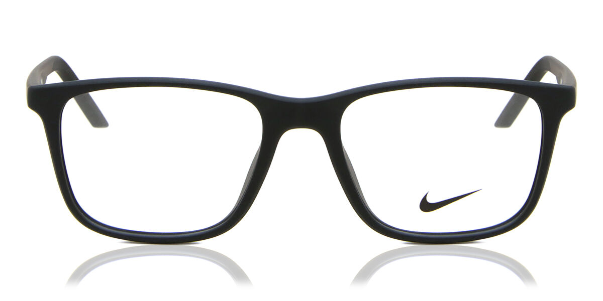 Nike 5543 001 Square Matte Black Eyeglasses | SmartBuyGlasses US