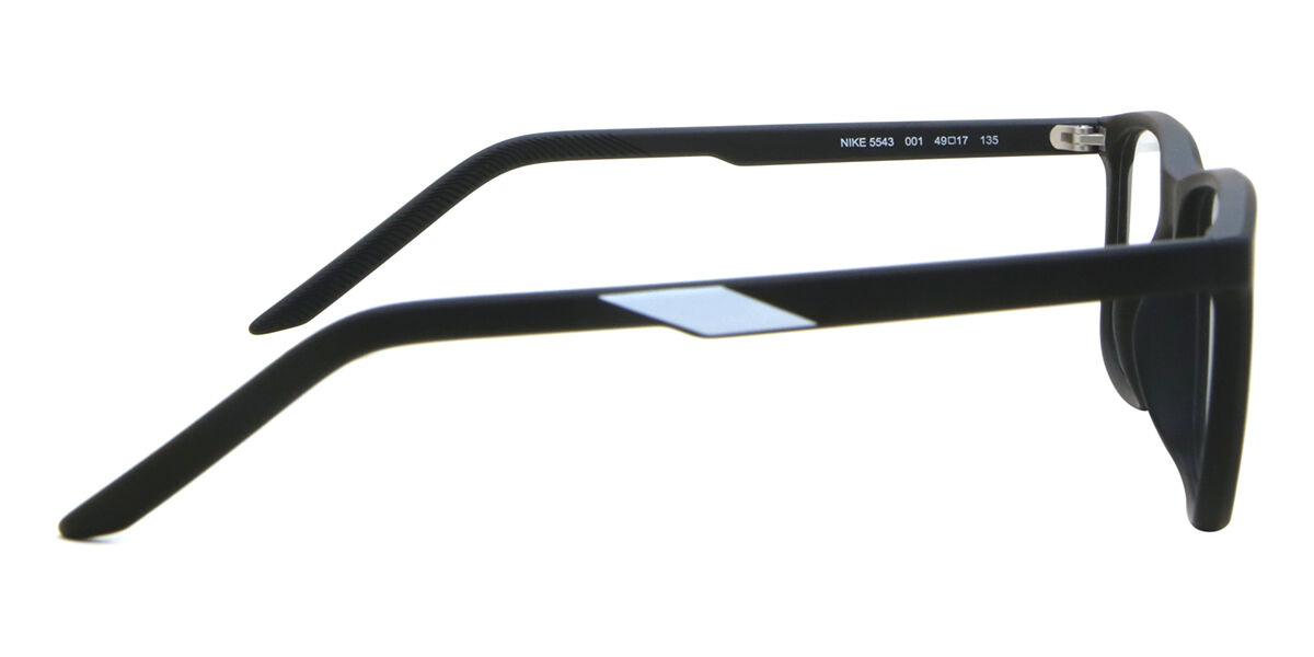 Nike 5543 001 Square Matte Black Eyeglasses | SmartBuyGlasses US