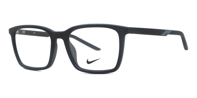 Nike 7256 001 Square Matte Black Eyeglasses | SmartBuyGlasses US display picture 1