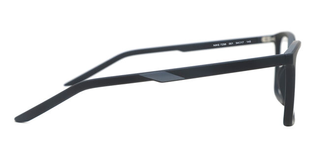 Nike 7256 001 Square Matte Black Eyeglasses | SmartBuyGlasses US display picture 3