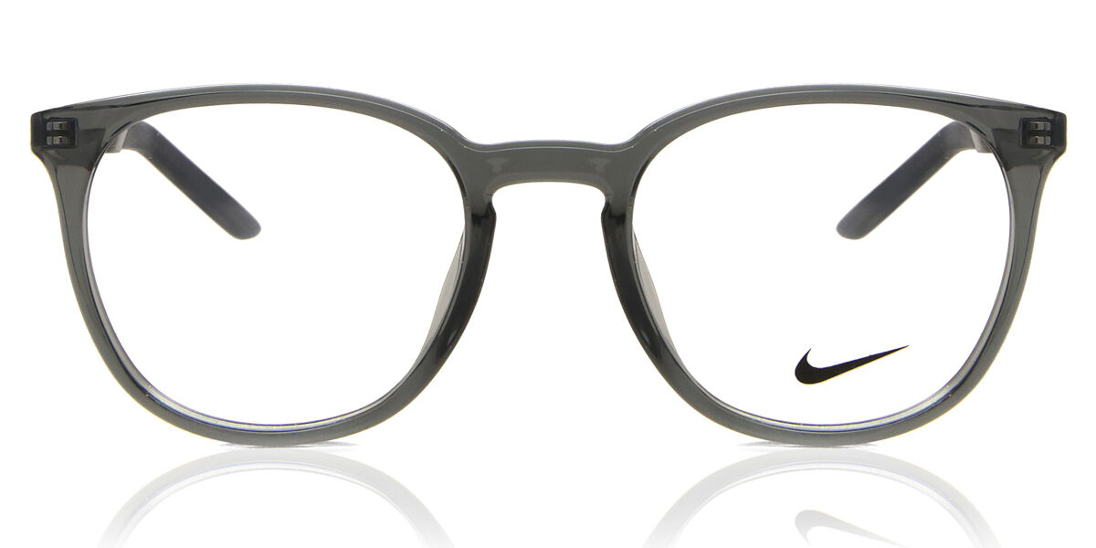 Nike 7257 034 Transparent Dark Grey Eyeglasses | SmartBuyGlasses US