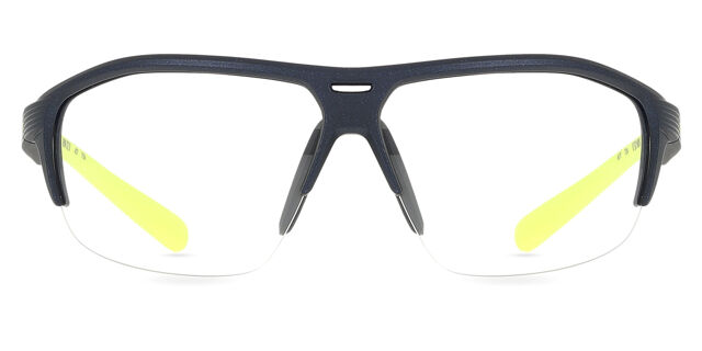 Nike RUN X2 D 457 Wraparound Matte Obsidian Black Eyeglasses 