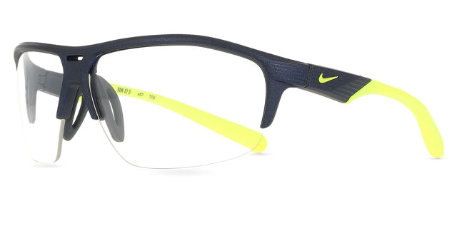 Nike RUN X2 D 457 Wraparound Matte Obsidian Black Eyeglasses  display picture 3