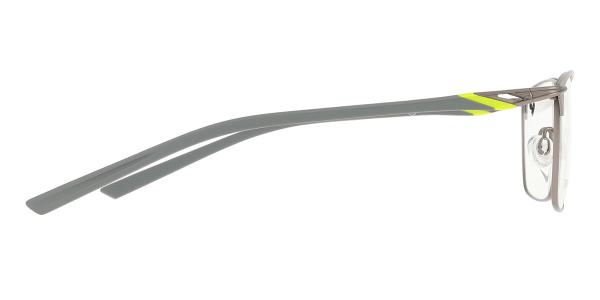 Nike 6066 070 Rectangle Satin Gunmetal Eyeglasses | SmartBuyGlasses US