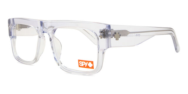Spy Silver Plastic Glasses  (Frames) Spy Weston 5050 Clear/Silver Eyeglasses | Includes FREE Rx  main image 4