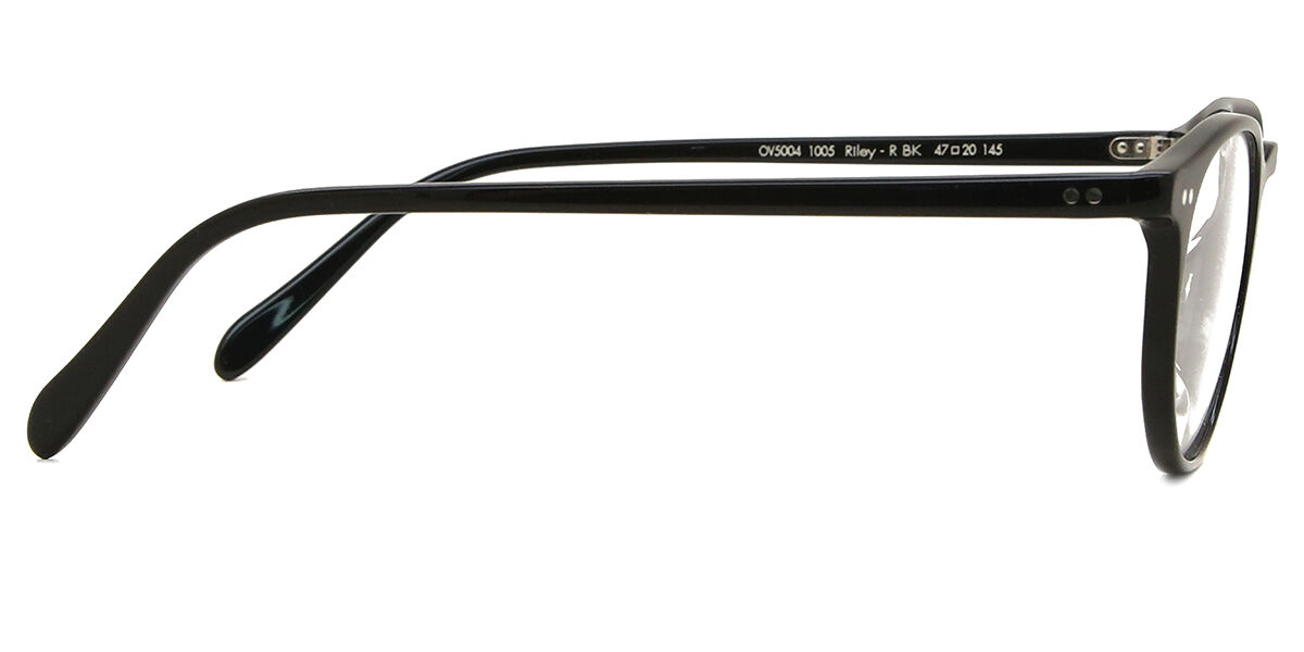 Oliver Peoples OV5004 Riley-R 1005 Oval Black Eyeglasses