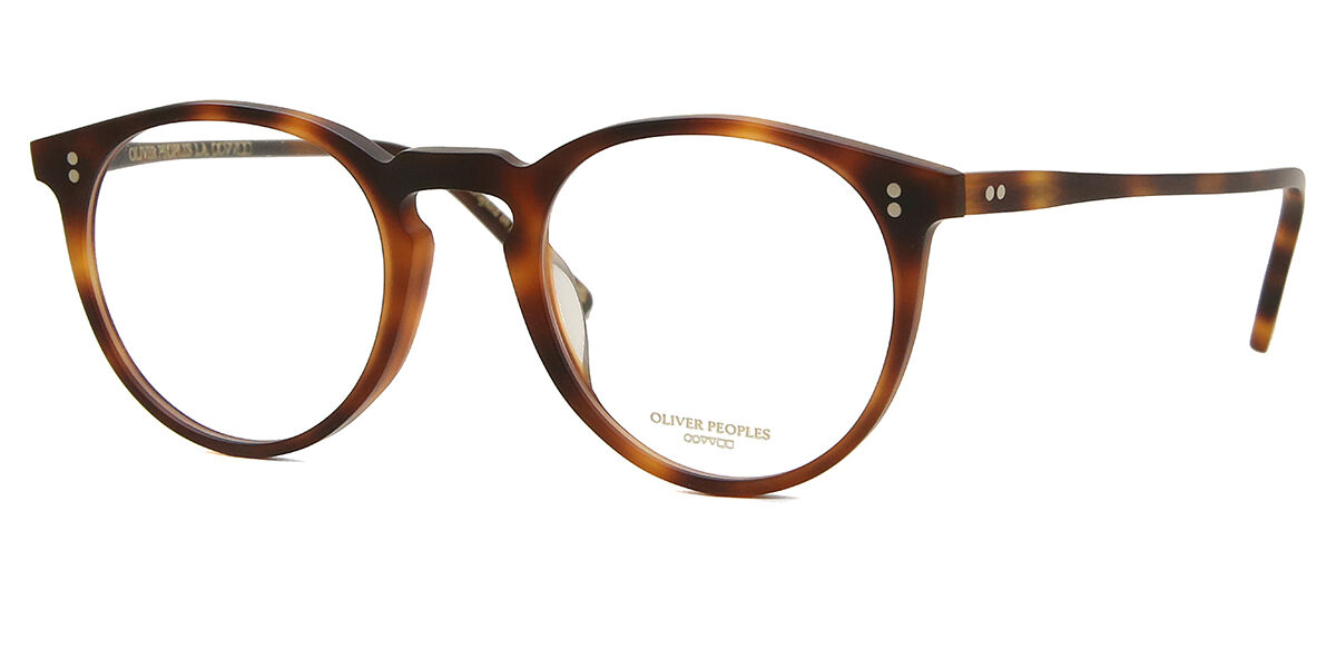 Oliver Peoples OV5183 O'Malley 1552 Oval Semi-Matte Dark Mahogany
