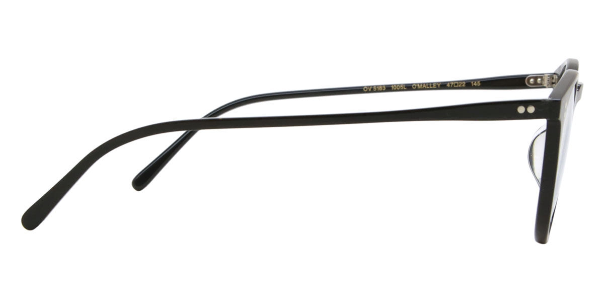 Oliver Peoples OV5183 O'Malley 1005L Oval Black Eyeglasses