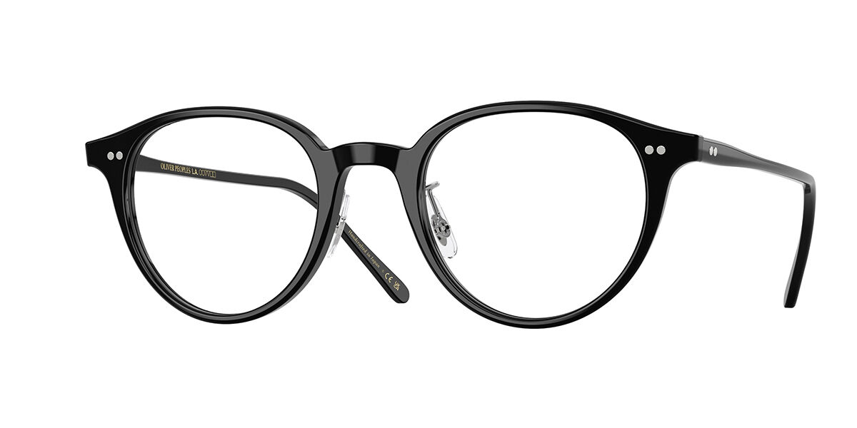 Oliver Peoples OV5004 Riley-R 1005 Oval Black Eyeglasses