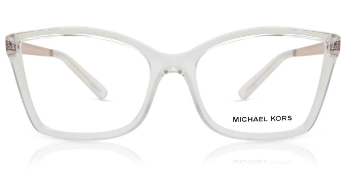 Michael Kors MK4058 CARACAS 3050 Cat Eye Transparent Clear