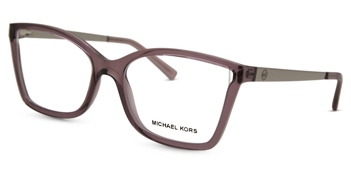 Michael Kors MK4058 CARACAS 3502 Cat Eye Transparent Burgundy