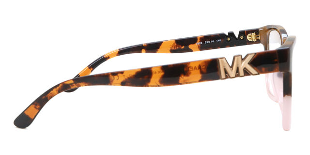 Michael Kors MK4094U KARLIE I 3909 Square Dark Tortoise Pink  display picture 1