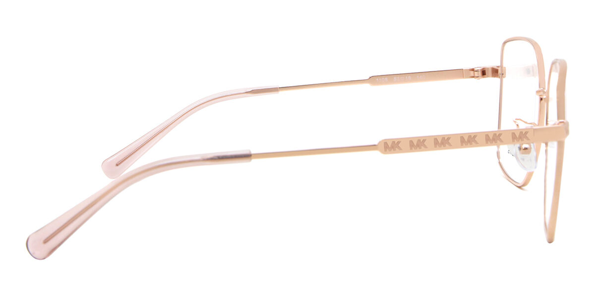 Michael Kors MK3056 NAXOS 1108 Square Rose Gold Eyeglasses